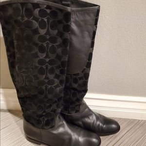 Coach Leather Boots